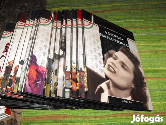 Magyar királynék és nagyasszonyok Teljes sorozat 26 db könyv