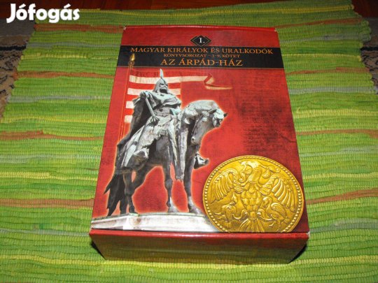 Magyar királyok és uralkodók könyvsorozat 1-9 Az Árpád-ház