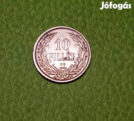 Magyar királyság 10 fillér 1908