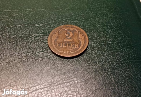 Magyar királyság 2 fillér 1933 R!!