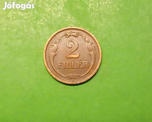Magyar királyság 2 fillér 1938
