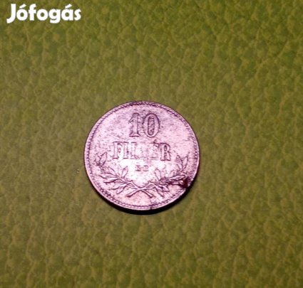 Magyar királyság vas 10 fillér 1918
