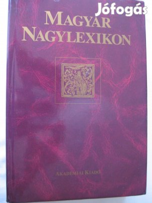 Magyar nagylexikon első kötet A-Anc - könyv