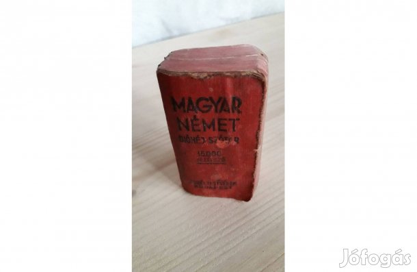 Magyar-német dióhéj miniszótár 4*7,5 cm