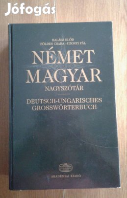 Magyar-német nagyszótár