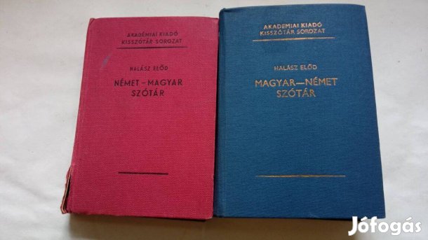 Magyar-német német-magyar szótár 2 db együtt 800 Ft
