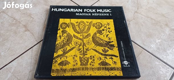 Magyar népzene 1 4lp bakelit hanglemez díszdoboz