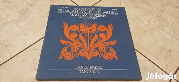 Magyar népzenei antológia 5lp bakelit hanglemez
