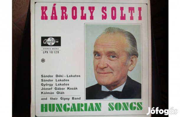 Magyar nóta bakelit hanglemezek eladók