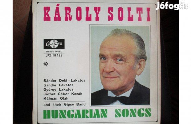 Magyar nóta bakelit hanglemezek eladók