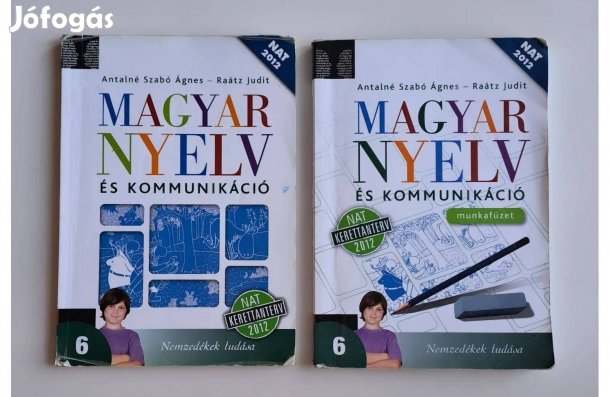 Magyar nyelv és kommunikáció 6. osztály tankönyv, munkafüzet 11631