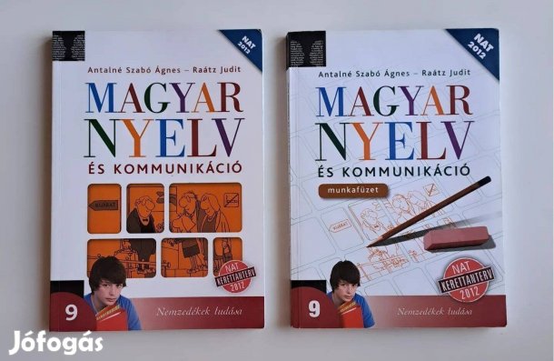 Magyar nyelv és kommunikáció 9. osztály tankönyv, munkafüzet 17137