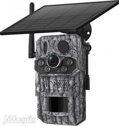 Magyar nyelvű 4G-s Vadkamera GPS-el napelemmel ST-HC809