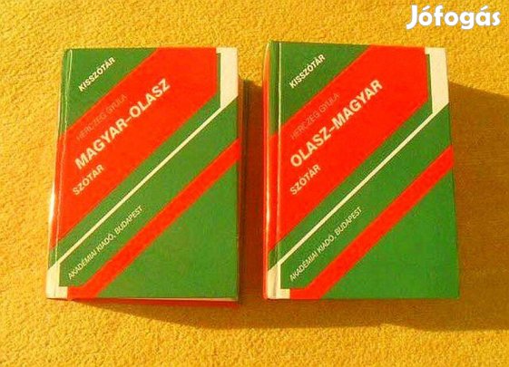 Magyar-olasz - Olasz-magyar kisszótár - Herczeg Gyula