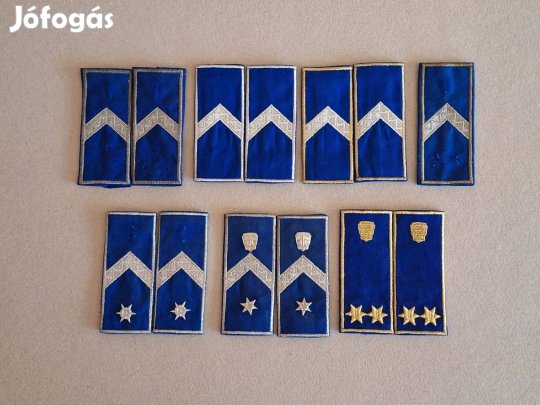 Magyar rendőr vállapok III