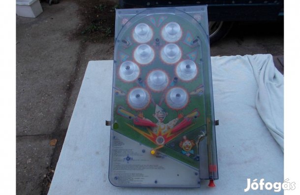 Magyar retro lemezjáték flipper