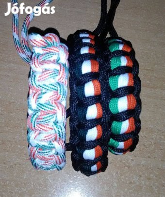 Magyar szurkolói karkötő Magyarország paracord
