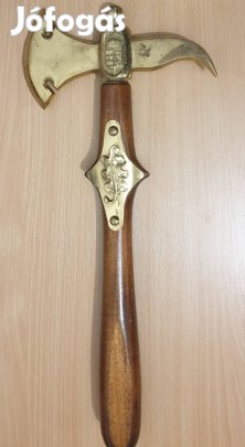 Magyar tűzoltó szövetség elnőki emléktárgy balta kitüntetés