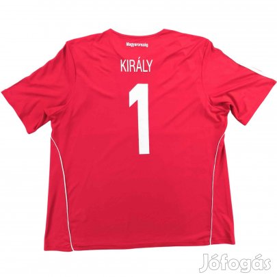Magyar válogatott 2013 Adidas hazai basic Király Gábor foci mez XXL-es