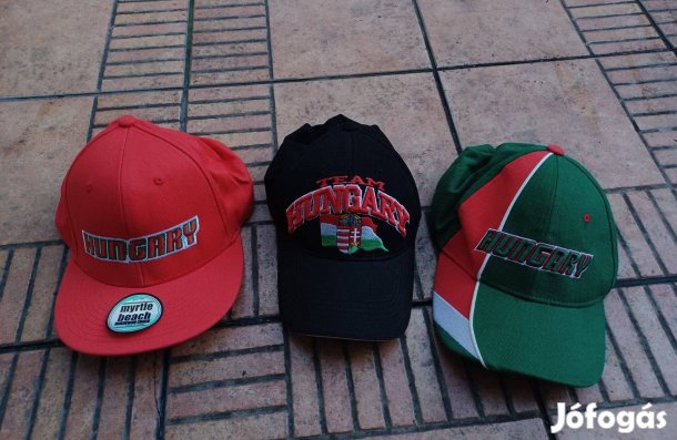 Magyar válogatott Hungary feliratos sapka új 2db