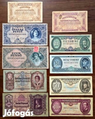 Magyar vegyes bankjegytétel