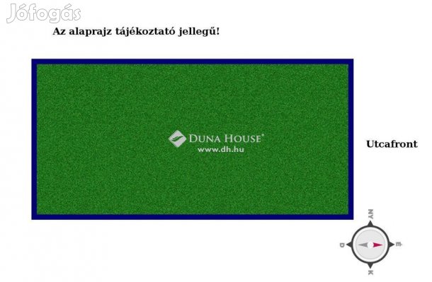 Magyaralmási 1196 nm-es telek eladó