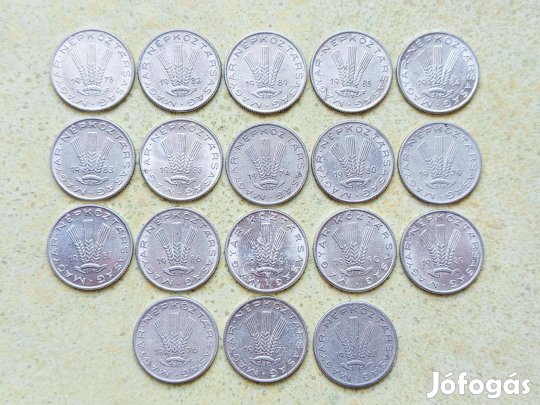 Magyarország 18 db Különböző Érme 20 Fillér 1968-1991