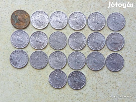 Magyarország 20 db Különböző Érme 10 Fillér 1947-1992