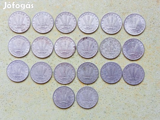 Magyarország 20 db Különböző Érme 20 Fillér 1968-1991