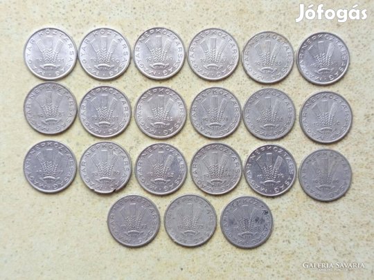 Magyarország 21 db Különböző Érme 20 Fillér 1968-1991