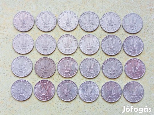 Magyarország 24 db Különböző Érme 20 Fillér 1968-1991