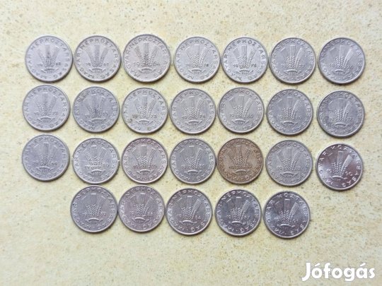 Magyarország 26 db Különböző Érme 20 Fillér 1964-1991