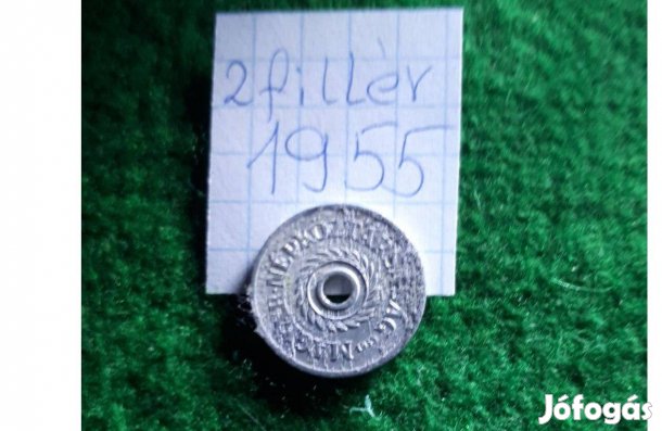 Magyarország 2 fillér 1950,1953,1955,1957