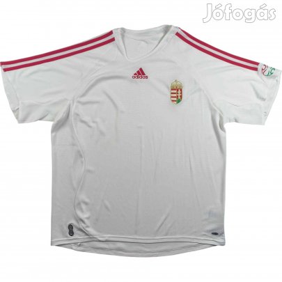 Magyarország Magyar válogatott 2006-07 Adidas vendég foci mez XL-es