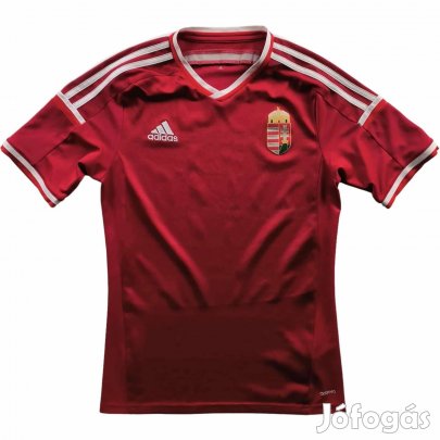 Magyarország Magyar válogatott 2014-16 Adidas hazai foci mez S-es