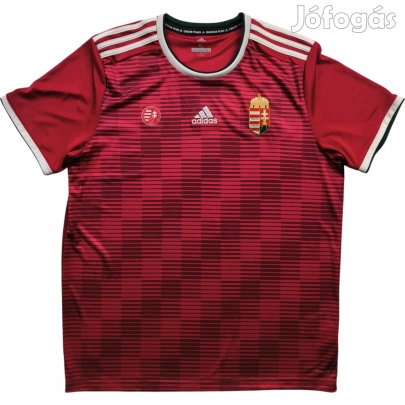 Magyarország Magyar válogatott 2018-20 Adidas hazai foci mez XL-es