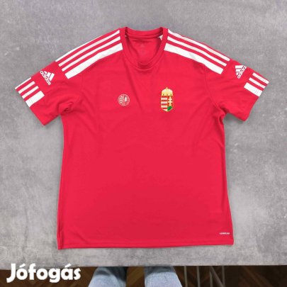 Magyarország Magyar válogatott 2021-22 Adidas training foci mez XL-es