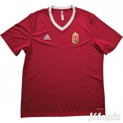 Magyarország Magyar válogatott 2022-23 Adidas training foci mez XXL-es