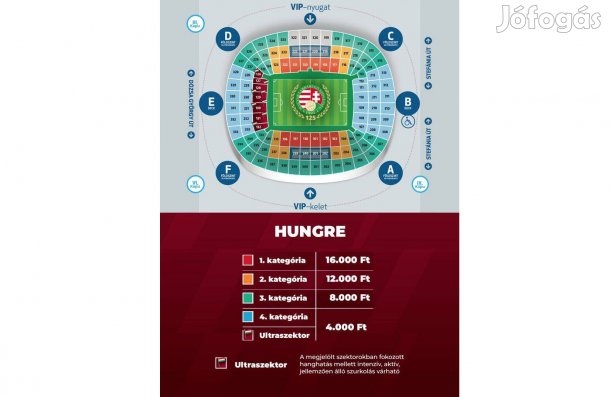 Magyarország - Görögország 2db jegy