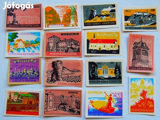 Magyarország gyufa cimke csomag No 2 egyben