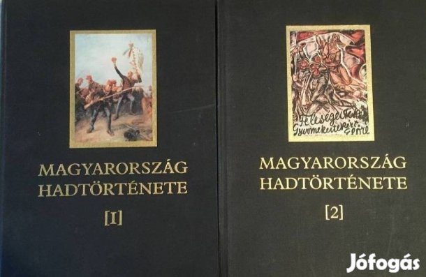 Magyarország hadtörténete I-II. könyv eladó