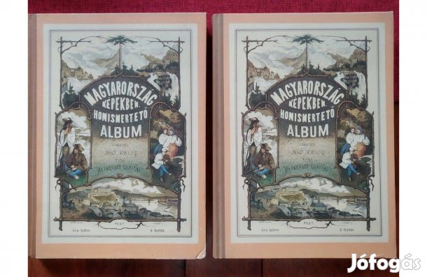 Magyarország képekben Honismertető album I-II.Reprint Sok Mást Is
