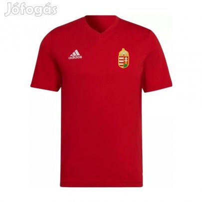 Magyarország póló pamut felnőtt szurkolói Adidas piros