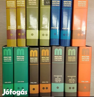 Magyarország története 7 kötet (teljes sorozat) eladó