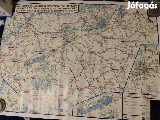 Magyarország vasúti térképe