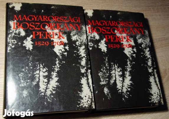 Magyarországi boszorkány perek 1529-1768 I-II