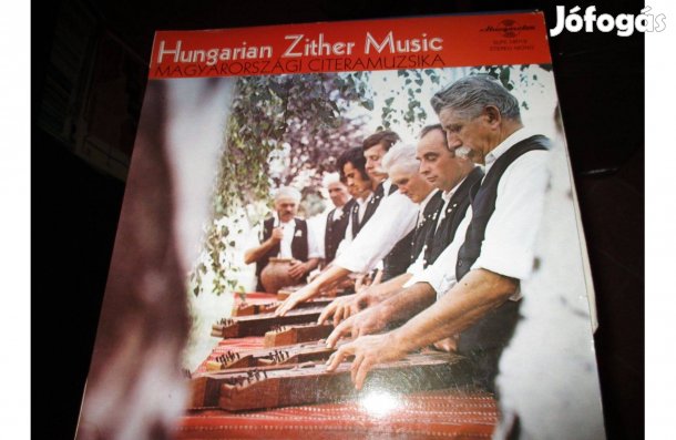 Magyarországi citera muzsika bakelit hanglemez eladó