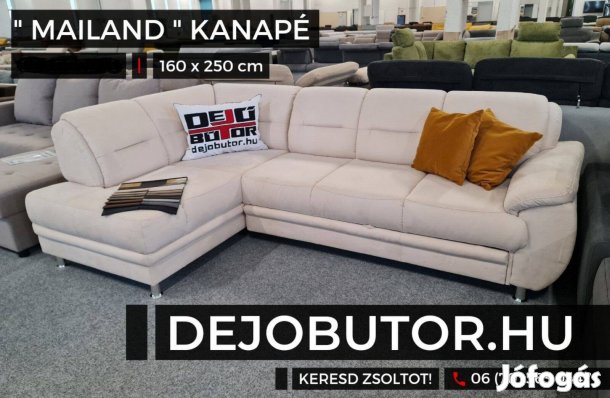 Mailand valódi bőr fehér sarok kanapé ülőgarnitúra 250x160 cm