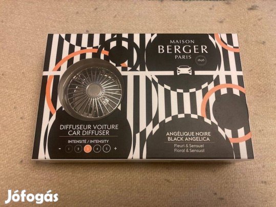 Maison Berger Paris autó illatosító szett, Black Angelica