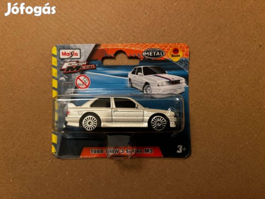 Maisto Fresh Metal 1988 BMW 3 Series M3 - fehér